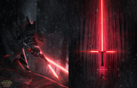 Poster feito por fans de Star Wars VII