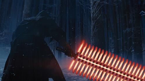 Montagem feita por fã de Star War VII