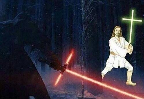 Montagem feita por fãs de Star War VII